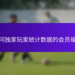 访问独家玩家统计数据的会员福利